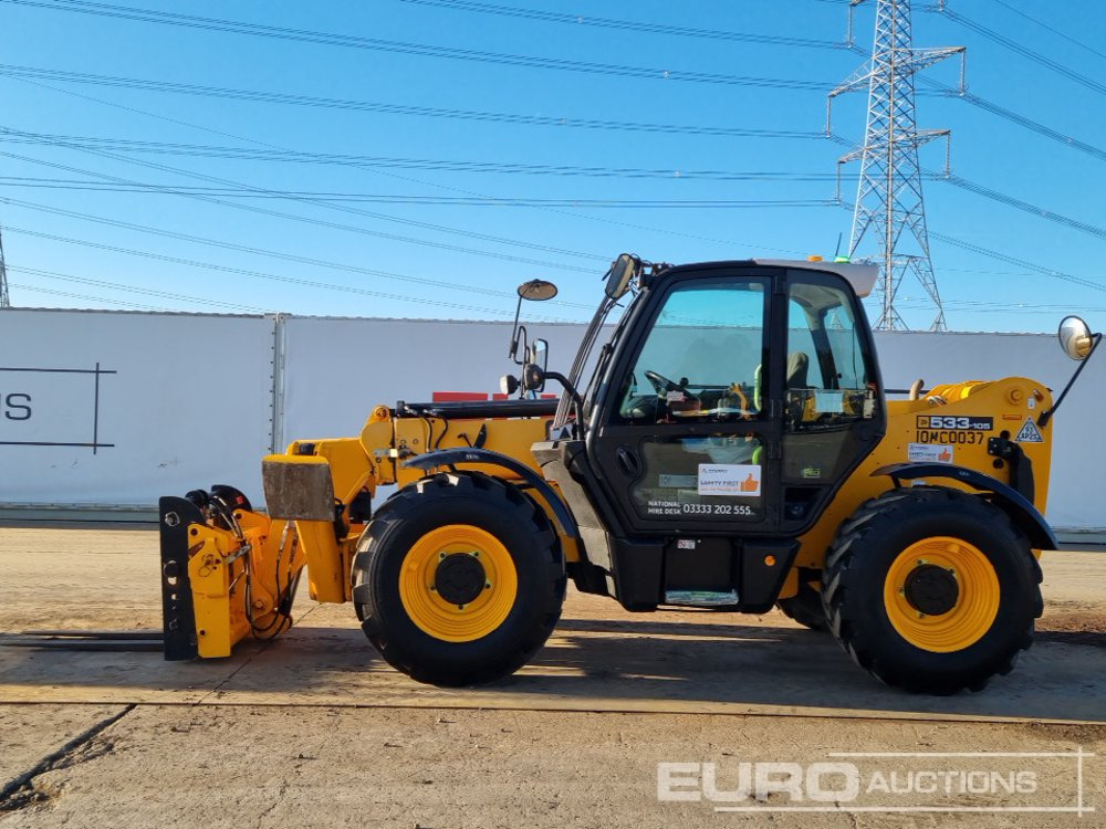 JCB 535-105 - Телескопичен товарач: снимка 2 JCB 535-105 - Телескопичен товарач: снимка 2
