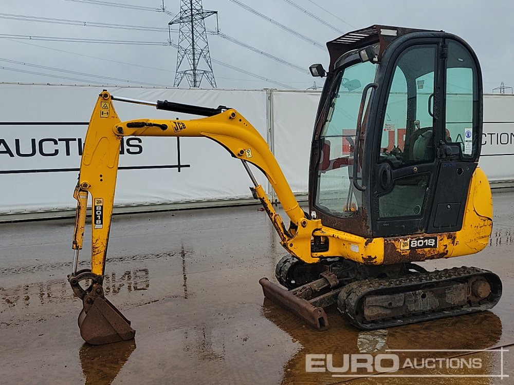 JCB 8018CTS - Мини багер: снимка 1 JCB 8018CTS - Мини багер: снимка 1