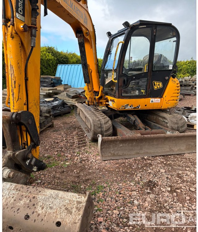 JCB 8060 - Мини багер: снимка 1 JCB 8060 - Мини багер: снимка 1