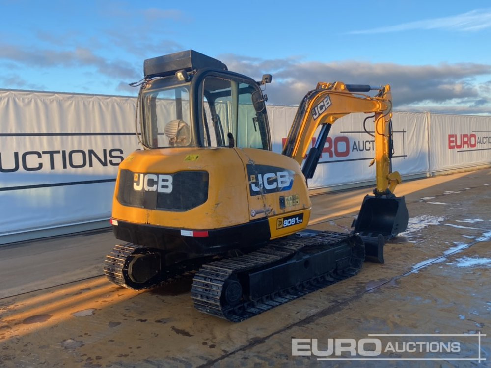 JCB 8061 - Мини багер: снимка 5 JCB 8061 - Мини багер: снимка 5