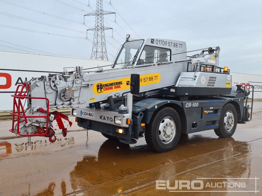 Kato CR100 - Автокран: снимка 1 Kato CR100 - Автокран: снимка 1