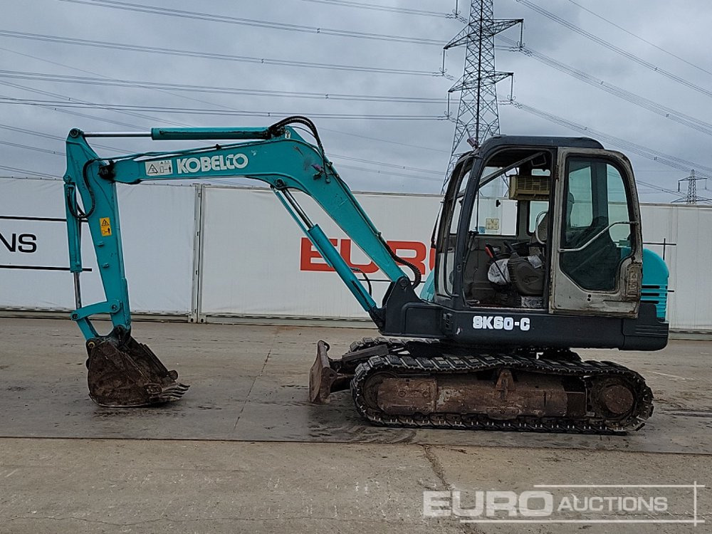 Kobelco SK60-C - Мини багер: снимка 2 Kobelco SK60-C - Мини багер: снимка 2