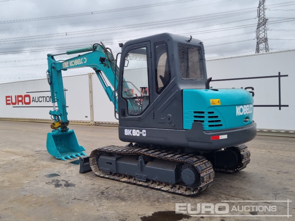 Kobelco SK60-C - Мини багер: снимка 3 Kobelco SK60-C - Мини багер: снимка 3