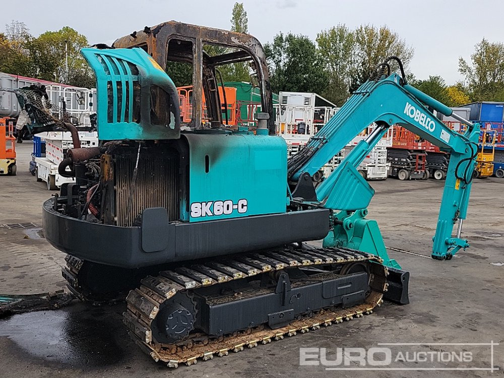 Kobelco SK60-C - Мини багер: снимка 5 Kobelco SK60-C - Мини багер: снимка 5