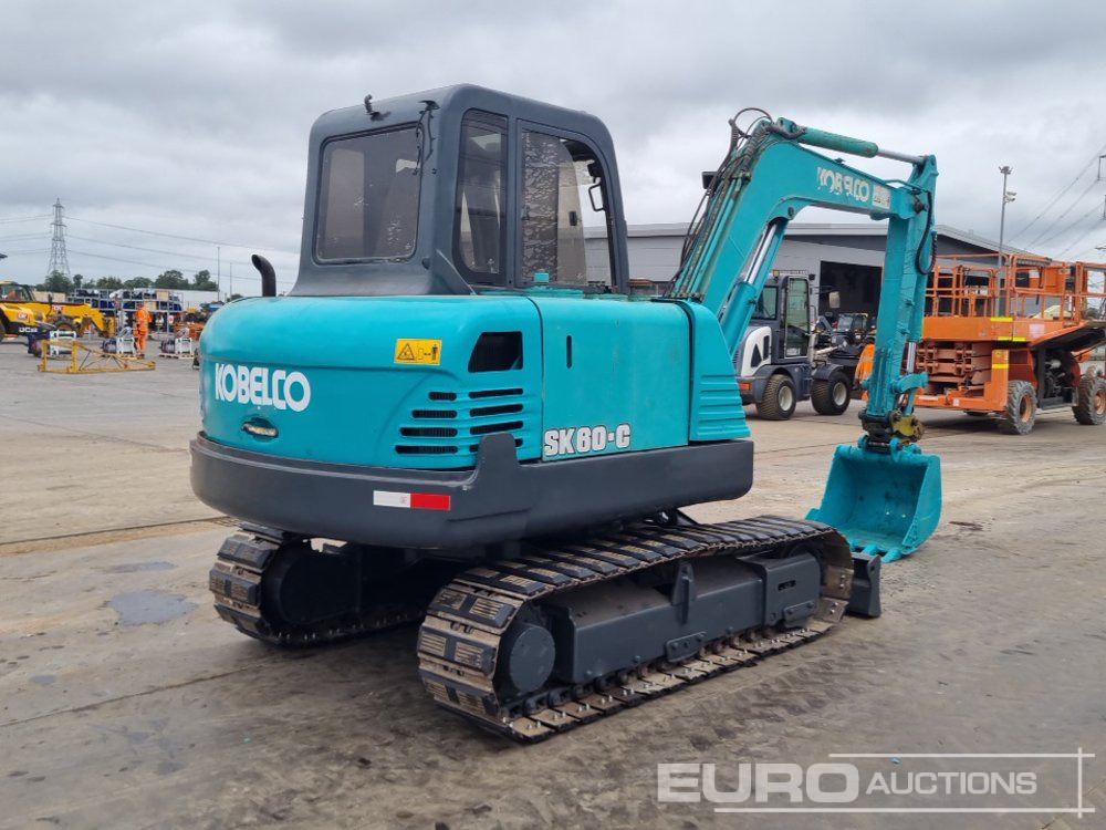 Kobelco SK60-C - Мини багер: снимка 5 Kobelco SK60-C - Мини багер: снимка 5