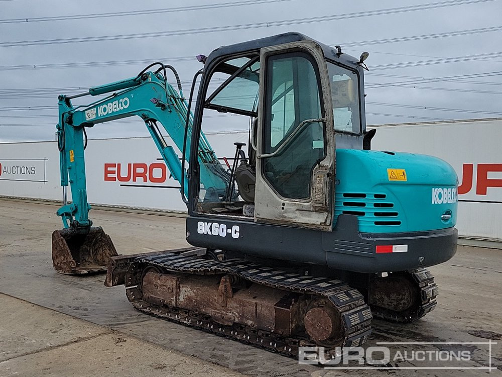 Kobelco SK60-C - Мини багер: снимка 3 Kobelco SK60-C - Мини багер: снимка 3