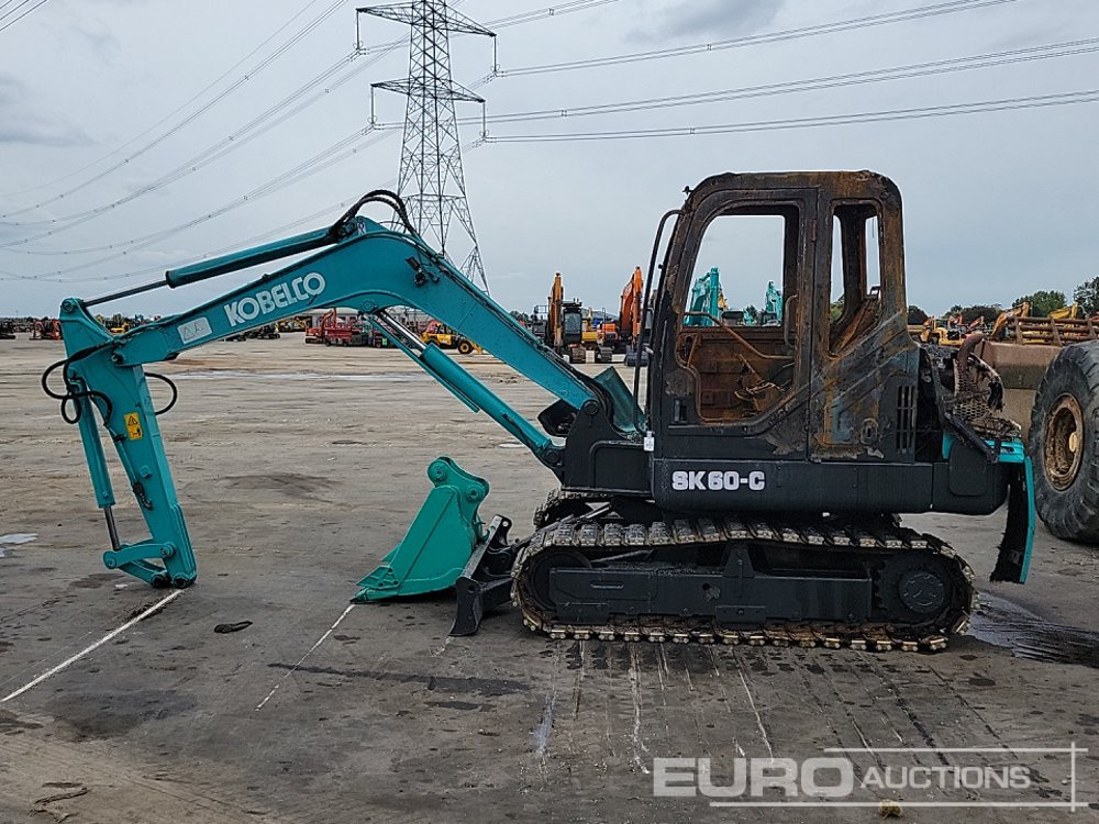 Kobelco SK60-C - Мини багер: снимка 2 Kobelco SK60-C - Мини багер: снимка 2