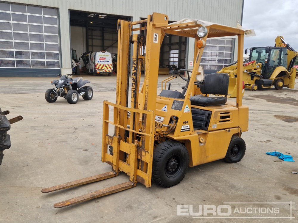 Komatsu FG15-12 - Мотокар: снимка 1 Komatsu FG15-12 - Мотокар: снимка 1