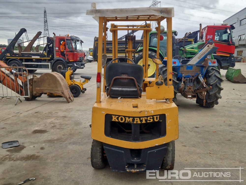 Komatsu FG15-12 - Мотокар: снимка 4 Komatsu FG15-12 - Мотокар: снимка 4