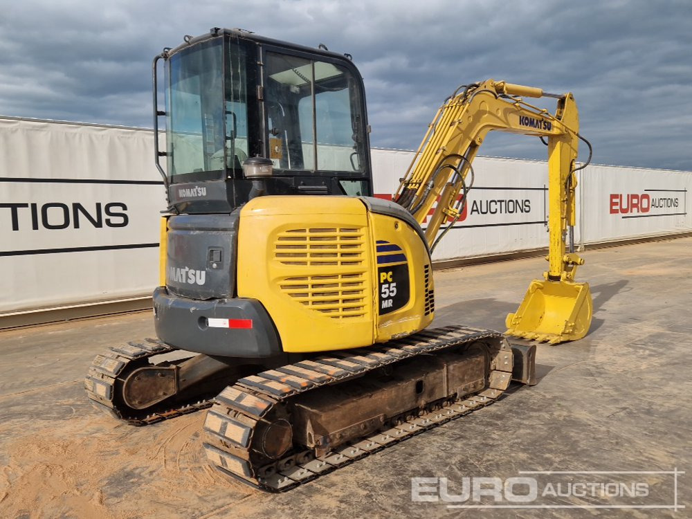 Komatsu PC55MR-2 - Мини багер: снимка 5 Komatsu PC55MR-2 - Мини багер: снимка 5