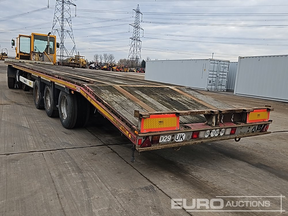 Krone SD - Нискорамна площадка полуремарке: снимка 3 Krone SD - Нискорамна площадка полуремарке: снимка 3