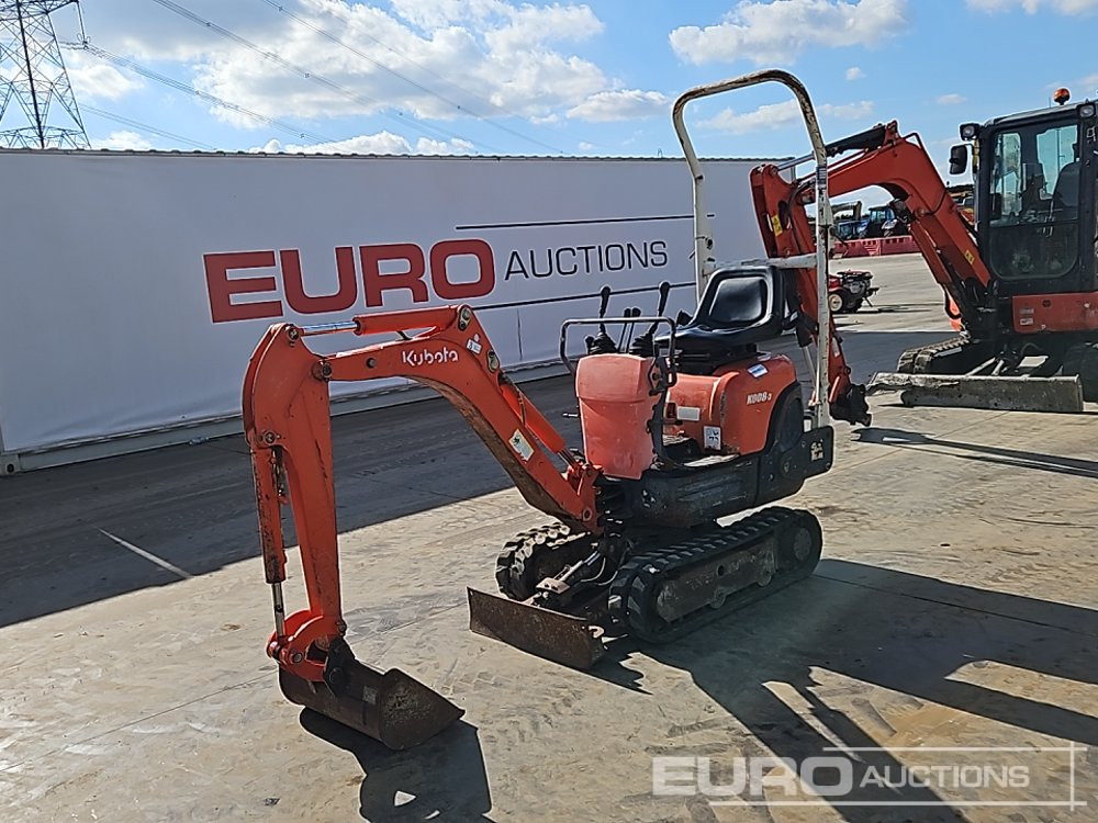 Kubota K008-3 - Мини багер: снимка 1 Kubota K008-3 - Мини багер: снимка 1