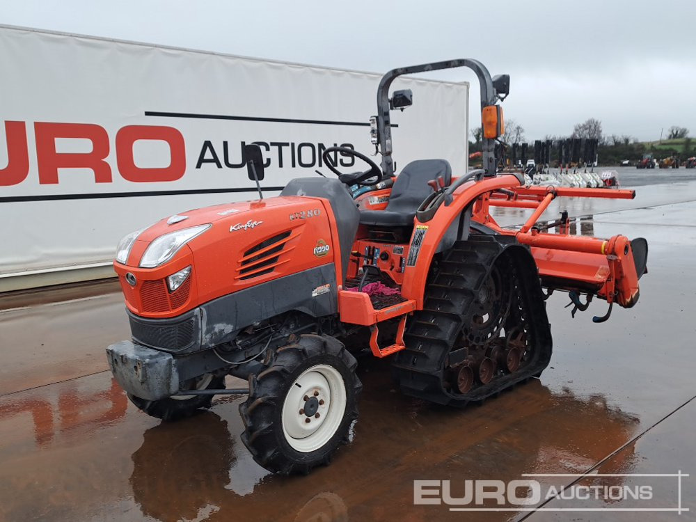 Kubota KT280 - Малък трактор: снимка 1 Kubota KT280 - Малък трактор: снимка 1