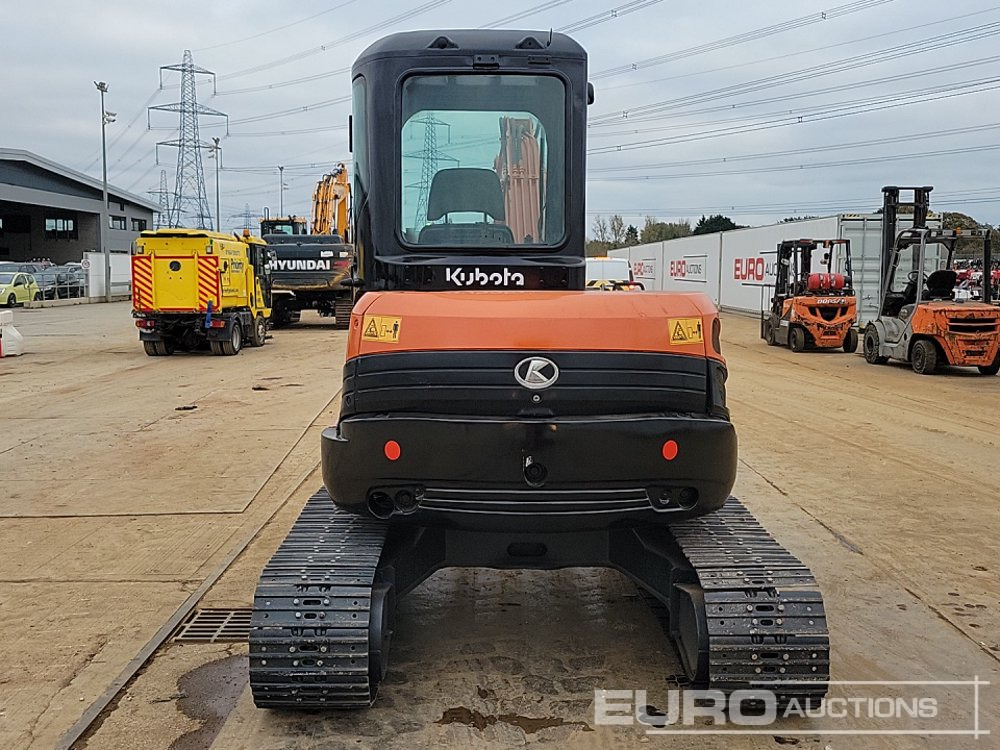 Kubota U55-4 - Мини багер: снимка 4 Kubota U55-4 - Мини багер: снимка 4