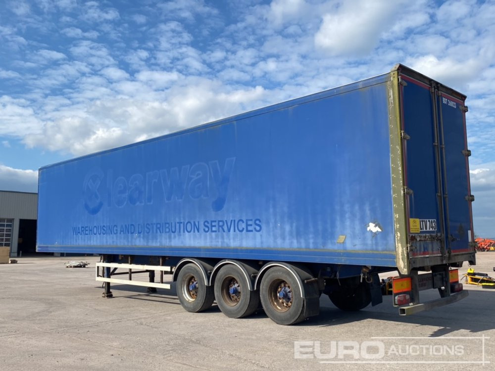 Lawrence David SDC 45' Tri Axle Box Trailer, BPW Axles - Затворена каросерия полуремарке: снимка 3 Lawrence David SDC 45' Tri Axle Box Trailer, BPW Axles - Затворена каросерия полуремарке: снимка 3