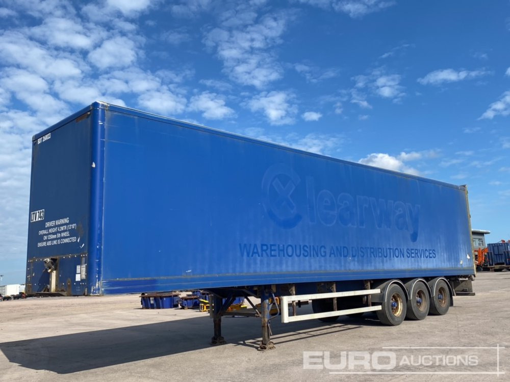 Lawrence David SDC 45' Tri Axle Box Trailer, BPW Axles - Затворена каросерия полуремарке: снимка 1 Lawrence David SDC 45' Tri Axle Box Trailer, BPW Axles - Затворена каросерия полуремарке: снимка 1