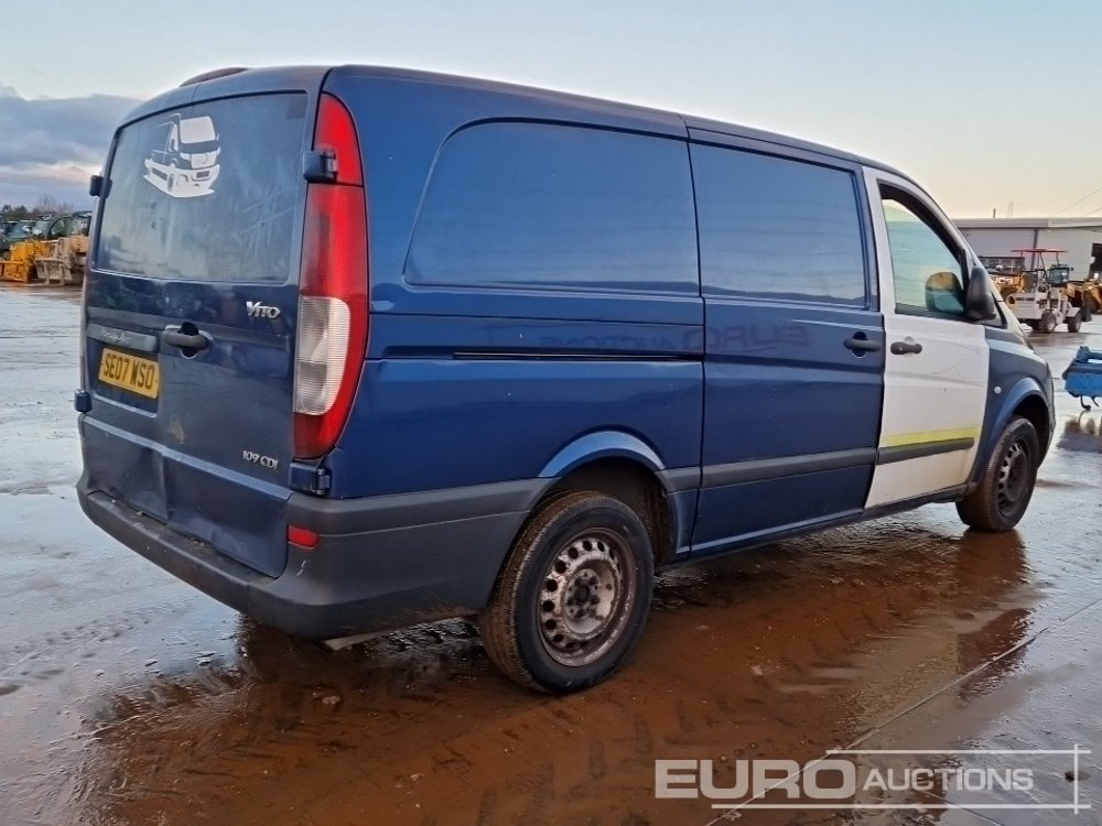 2007 Mercedes Vito - Лекотоварен автомобил: снимка 5 2007 Mercedes Vito - Лекотоварен автомобил: снимка 5