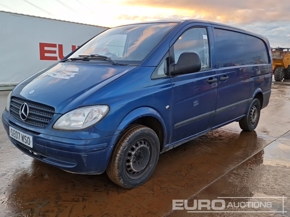 2007 Mercedes Vito - Лекотоварен автомобил: снимка 1 2007 Mercedes Vito - Лекотоварен автомобил: снимка 1
