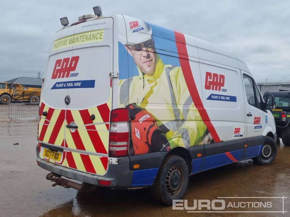 2017 Mercedes Sprinter 316CDI - Лекотоварен автомобил: снимка 5 2017 Mercedes Sprinter 316CDI - Лекотоварен автомобил: снимка 5