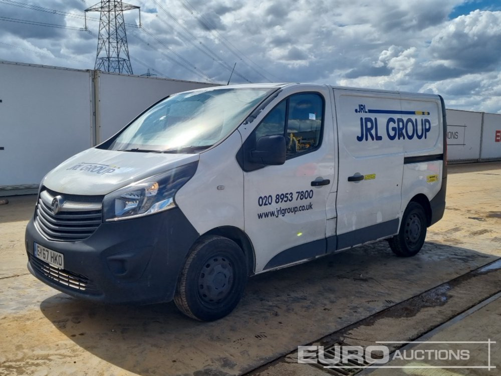 2017 Vauxhall Vivaro - Лекотоварен автомобил: снимка 1 2017 Vauxhall Vivaro - Лекотоварен автомобил: снимка 1
