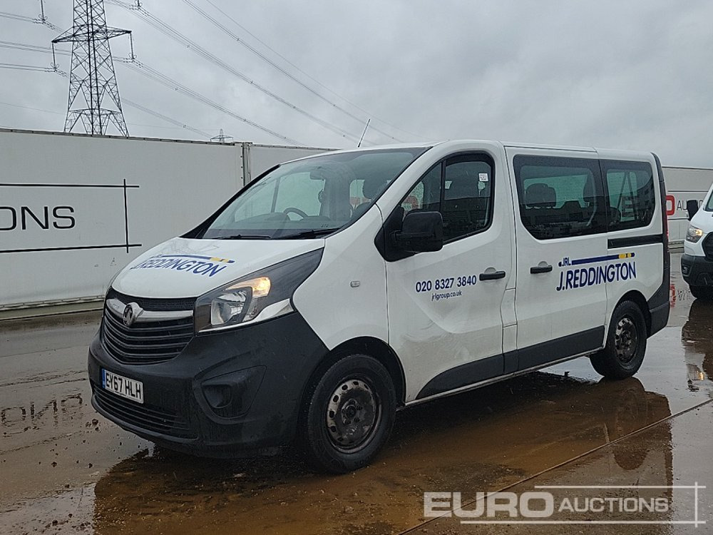 2017 Vauxhall Vivaro - Лекотоварен автомобил: снимка 1 2017 Vauxhall Vivaro - Лекотоварен автомобил: снимка 1
