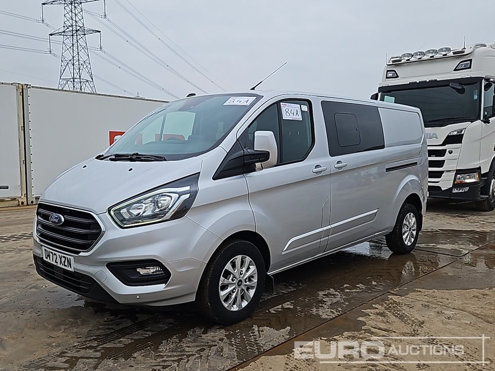 2022 Ford Transit Custom 320 - Лекотоварен автомобил: снимка 1 2022 Ford Transit Custom 320 - Лекотоварен автомобил: снимка 1
