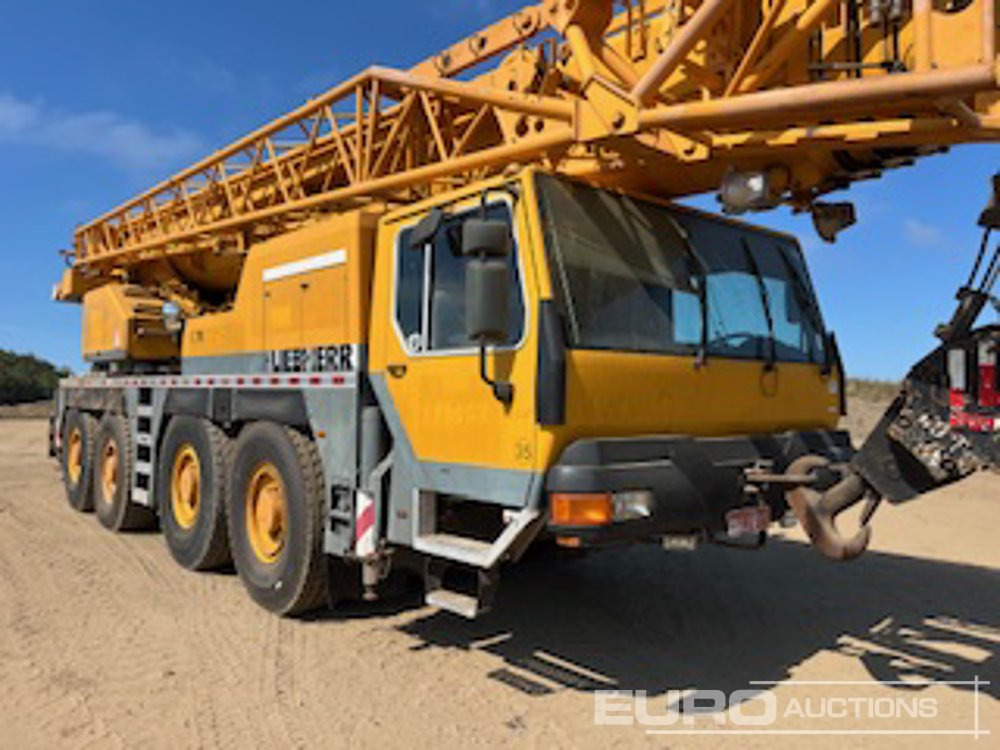 Кран за всякакви терени Liebherr LTM1080: снимка 9