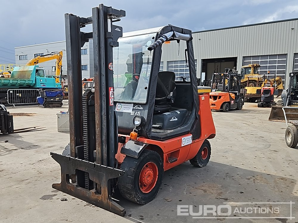 Linde E35P - Мотокар: снимка 3 Linde E35P - Мотокар: снимка 3