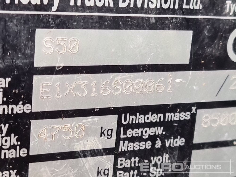 Мотокар Linde S50: снимка 38