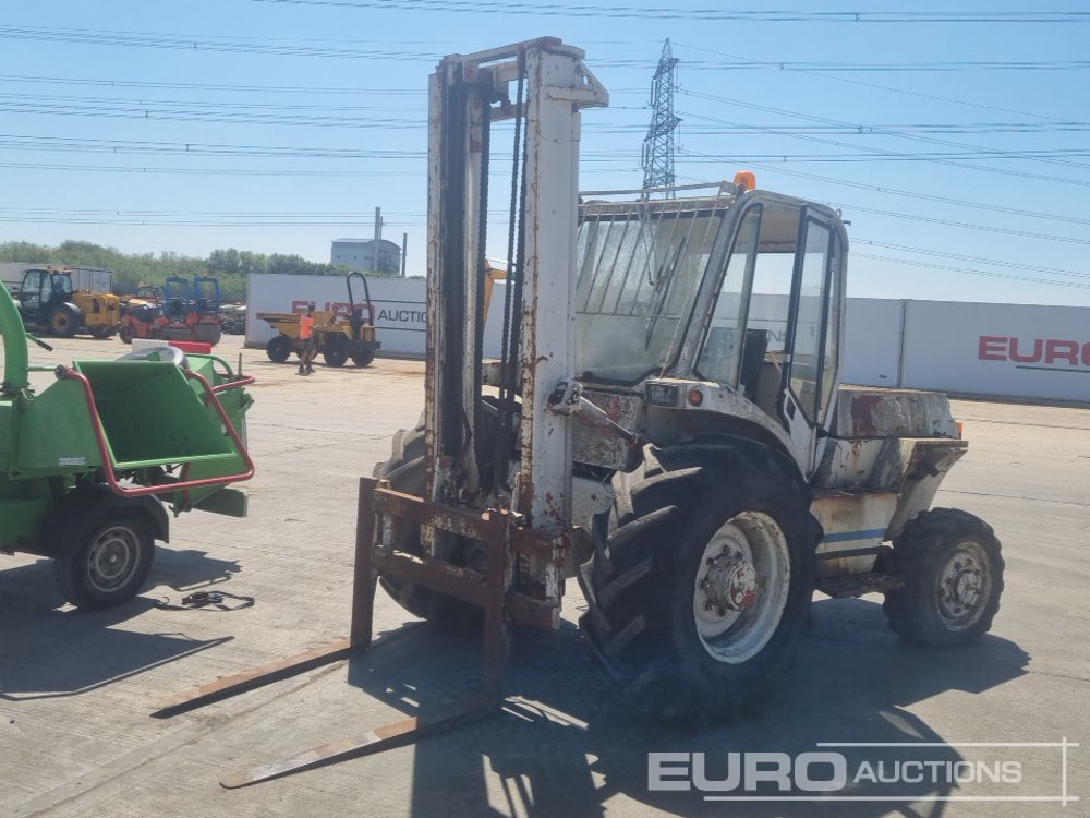 Manitou Diesel Rough Terrain Forklift, 2 Stage Mast, Forks - Мотокар с висока проходимост: снимка 1 Manitou Diesel Rough Terrain Forklift, 2 Stage Mast, Forks - Мотокар с висока проходимост: снимка 1