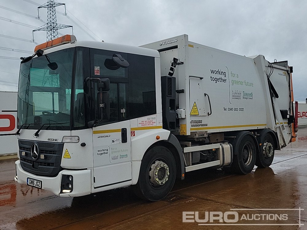 Mercedes 2630 - Боклукчийска кола: снимка 1 Mercedes 2630 - Боклукчийска кола: снимка 1