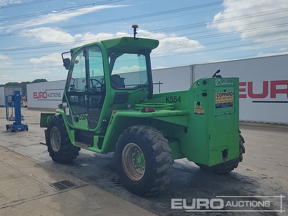 Merlo P38.13 - Телескопичен товарач: снимка 4 Merlo P38.13 - Телескопичен товарач: снимка 4