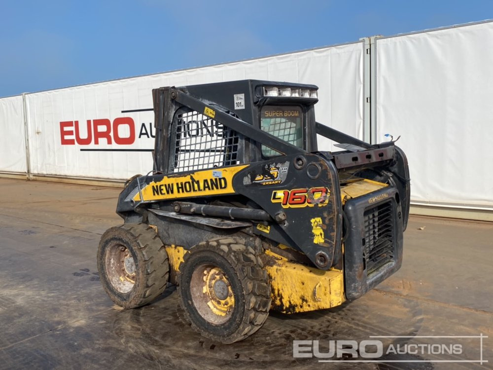 New Holland L160 - Мини челен товарач: снимка 3 New Holland L160 - Мини челен товарач: снимка 3
