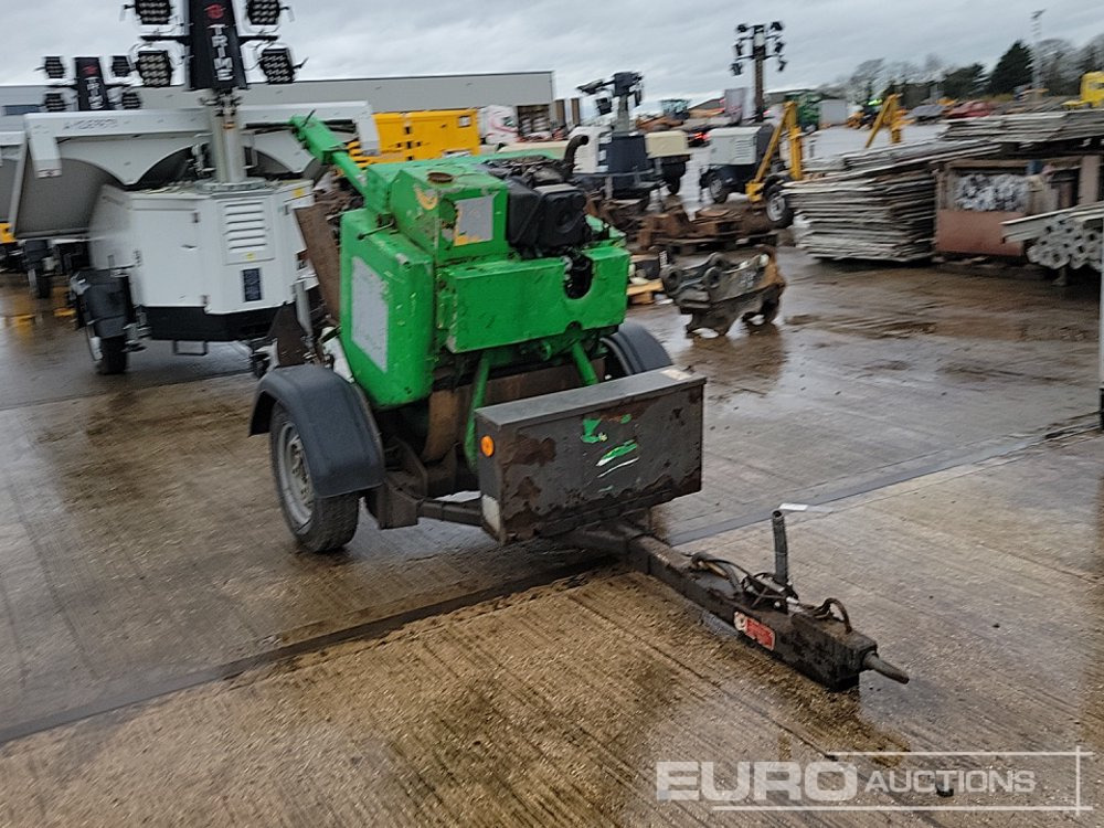 Pedestrian Single Drum Vibrating Roller, Single Axle Trailer - Техника за слагане на асфалт: снимка 3 Pedestrian Single Drum Vibrating Roller, Single Axle Trailer - Техника за слагане на асфалт: снимка 3