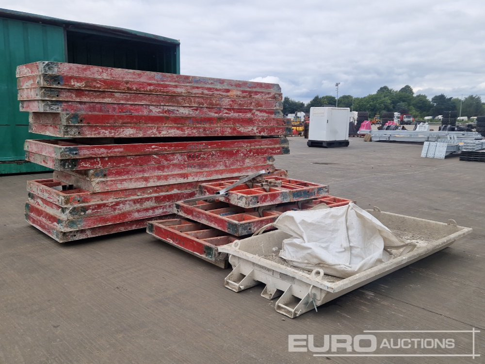 Peri Trio Concrete Formwork, 3.3m x 1.2m Panel (8 of), 3.3m x 0.9m Panel (4 of), 2.7m x 1.2m Panel (2 of), 1.2m x 0.6m Panel (3 of), 1.2m x 0.7m Panel (3 of), 0.9m x 0.6m Panel (2 of), Concrete Pourin - Техника за слагане на асфалт: снимка 1 Peri Trio Concrete Formwork, 3.3m x 1.2m Panel (8 of), 3.3m x 0.9m Panel (4 of), 2.7m x 1.2m Panel (2 of), 1.2m x 0.6m Panel (3 of), 1.2m x 0.7m Panel (3 of), 0.9m x 0.6m Panel (2 of), Concrete Pourin - Техника за слагане на асфалт: снимка 1