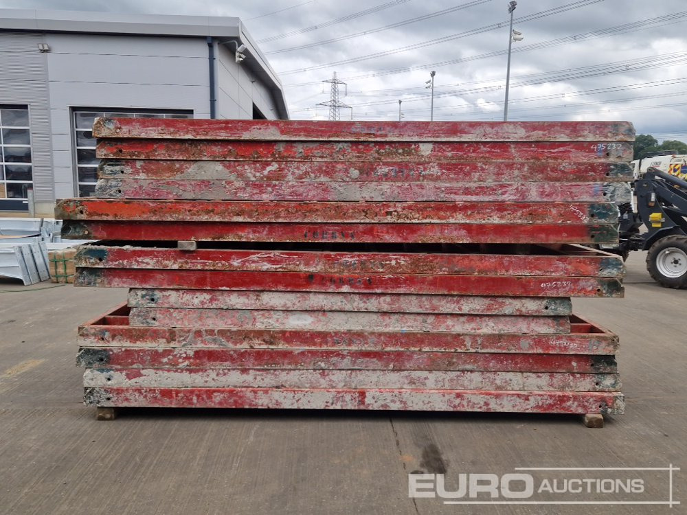 Техника за слагане на асфалт Peri Trio Concrete Formwork, 3.3m x 1.2m Panel (8 of), 3.3m x 0.9m Panel (4 of), 2.7m x 1.2m Panel (2 of), 1.2m x 0.6m Panel (3 of), 1.2m x 0.7m Panel (3 of), 0.9m x 0.6m Panel (2 of), Concrete Pourin: снимка 6