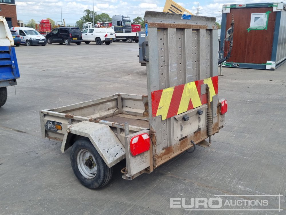 Pike Single Axle Traffic Light Trailer - Ремарке за строителна техника: снимка 3 Pike Single Axle Traffic Light Trailer - Ремарке за строителна техника: снимка 3
