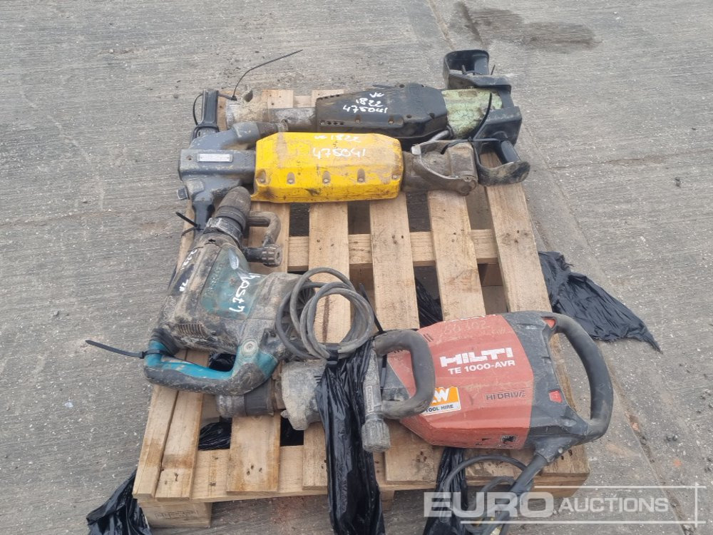Pneumatic Hand Held Breaker (2 of), 110Volt Makita AVT Hammer Drill, 110Volt Hilti TE1000 AVR Hand Held Breaker - Техника за слагане на асфалт: снимка 4 Pneumatic Hand Held Breaker (2 of), 110Volt Makita AVT Hammer Drill, 110Volt Hilti TE1000 AVR Hand Held Breaker - Техника за слагане на асфалт: снимка 4