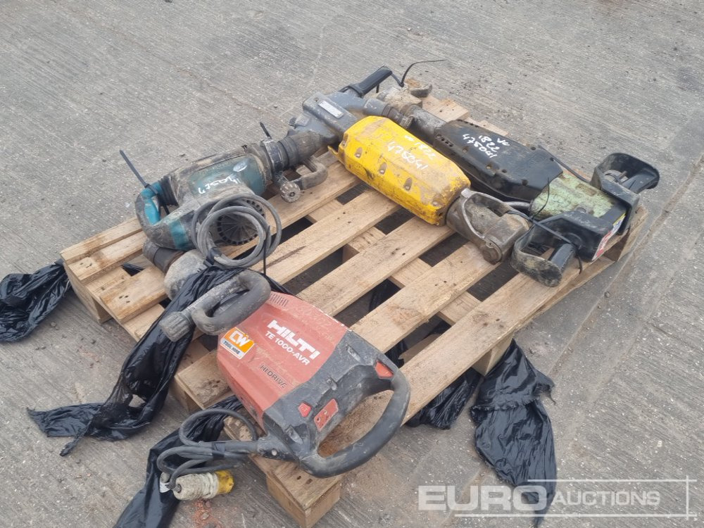 Pneumatic Hand Held Breaker (2 of), 110Volt Makita AVT Hammer Drill, 110Volt Hilti TE1000 AVR Hand Held Breaker - Техника за слагане на асфалт: снимка 5 Pneumatic Hand Held Breaker (2 of), 110Volt Makita AVT Hammer Drill, 110Volt Hilti TE1000 AVR Hand Held Breaker - Техника за слагане на асфалт: снимка 5