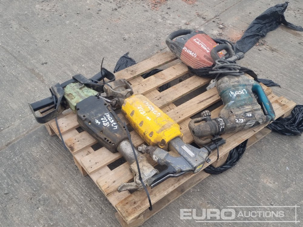 Pneumatic Hand Held Breaker (2 of), 110Volt Makita AVT Hammer Drill, 110Volt Hilti TE1000 AVR Hand Held Breaker - Техника за слагане на асфалт: снимка 1 Pneumatic Hand Held Breaker (2 of), 110Volt Makita AVT Hammer Drill, 110Volt Hilti TE1000 AVR Hand Held Breaker - Техника за слагане на асфалт: снимка 1
