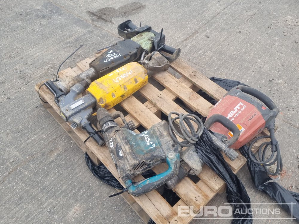 Pneumatic Hand Held Breaker (2 of), 110Volt Makita AVT Hammer Drill, 110Volt Hilti TE1000 AVR Hand Held Breaker - Техника за слагане на асфалт: снимка 3 Pneumatic Hand Held Breaker (2 of), 110Volt Makita AVT Hammer Drill, 110Volt Hilti TE1000 AVR Hand Held Breaker - Техника за слагане на асфалт: снимка 3