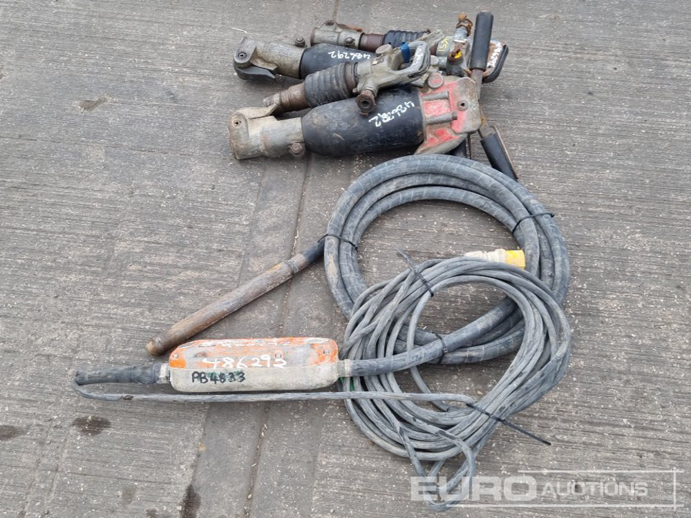 Pneumatic Handheld Breaker (4 of), Belle 110 Volt Poker Unit - Техника за слагане на асфалт: снимка 2 Pneumatic Handheld Breaker (4 of), Belle 110 Volt Poker Unit - Техника за слагане на асфалт: снимка 2