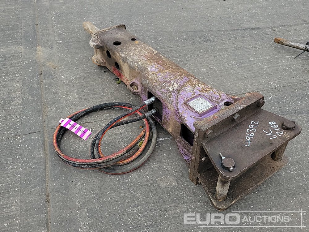 Prodem Hydraulic Breaker 45mm Pin to suit 4-6 Ton Excavator - Хидравличен чук: снимка 3 Prodem Hydraulic Breaker 45mm Pin to suit 4-6 Ton Excavator - Хидравличен чук: снимка 3