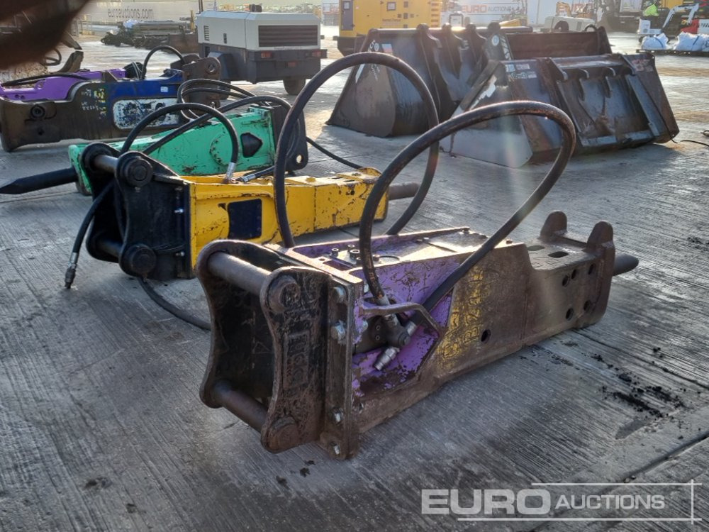 Prodem Hydraulic Breaker 80mm Pin to suit 20 Ton Excavator - Хидравличен чук: снимка 5 Prodem Hydraulic Breaker 80mm Pin to suit 20 Ton Excavator - Хидравличен чук: снимка 5