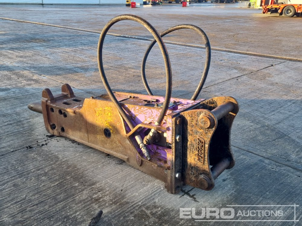 Prodem Hydraulic Breaker 80mm Pin to suit 20 Ton Excavator - Хидравличен чук: снимка 3 Prodem Hydraulic Breaker 80mm Pin to suit 20 Ton Excavator - Хидравличен чук: снимка 3
