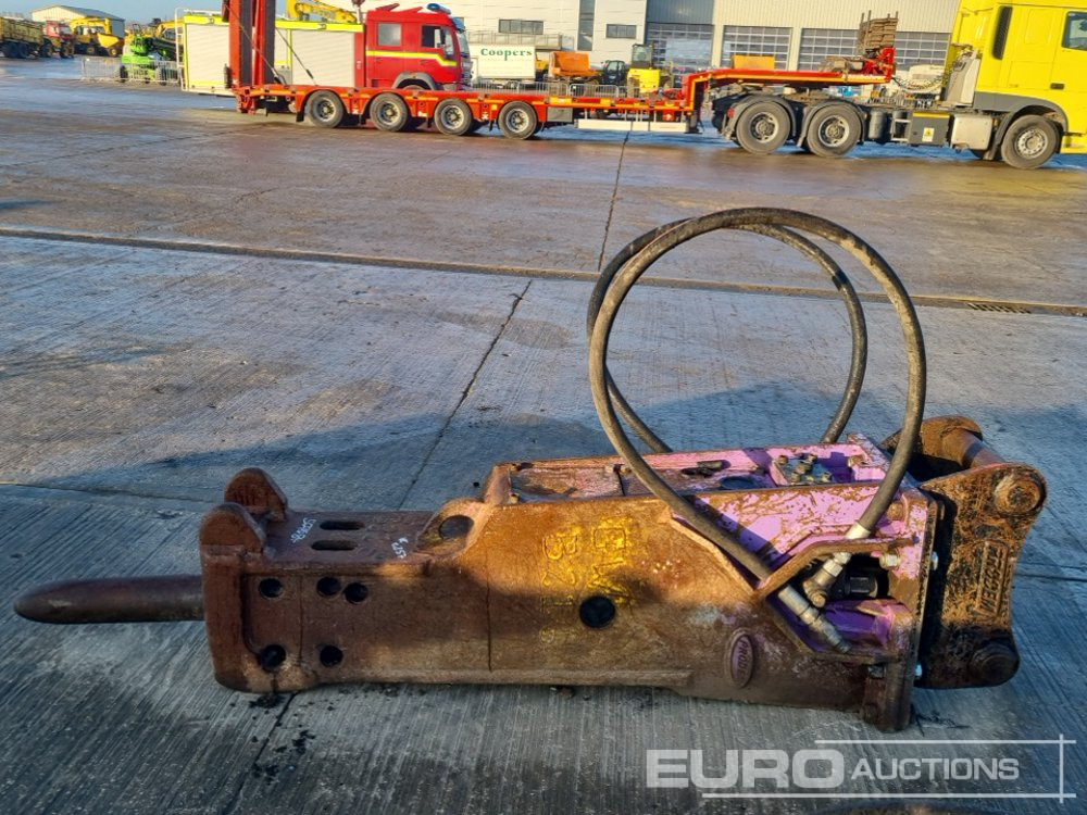 Prodem Hydraulic Breaker 80mm Pin to suit 20 Ton Excavator - Хидравличен чук: снимка 2 Prodem Hydraulic Breaker 80mm Pin to suit 20 Ton Excavator - Хидравличен чук: снимка 2