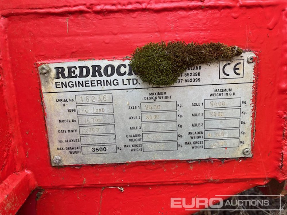 Redrock 16 Ton - Селскостопанско ремарке: снимка 2 Redrock 16 Ton - Селскостопанско ремарке: снимка 2