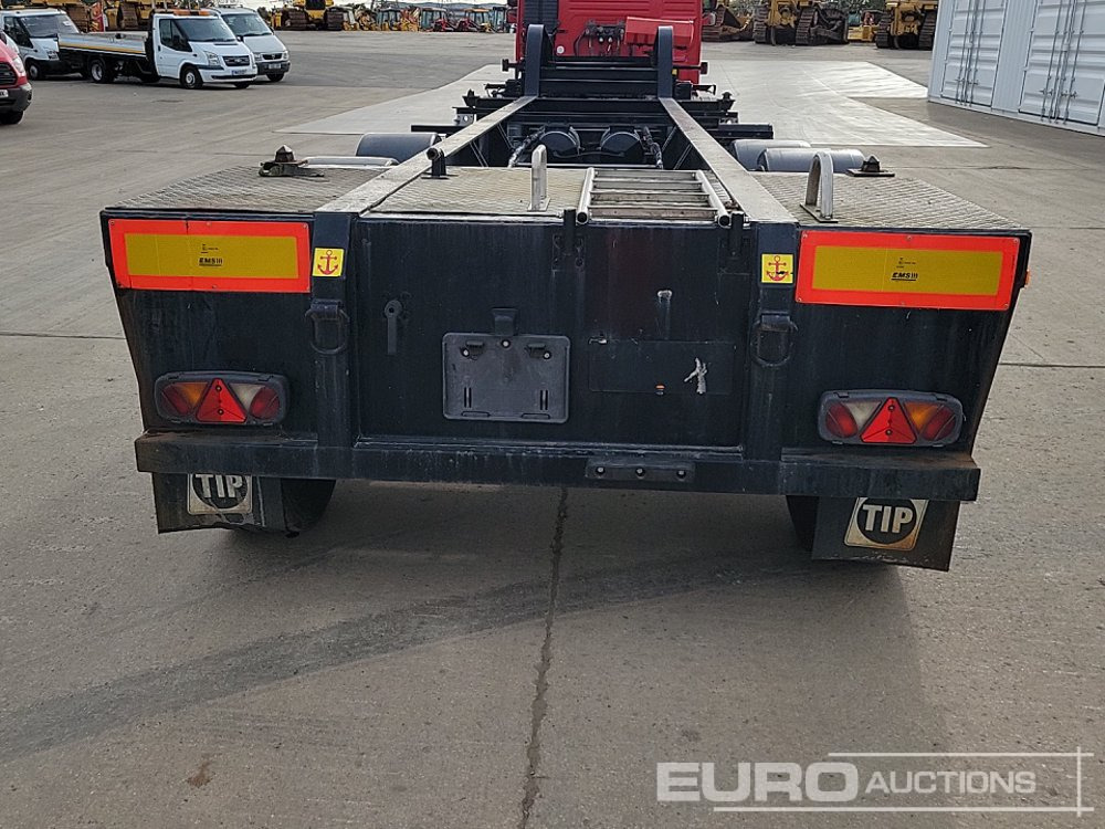 SDC Trailers Ltd Tri Axle Skeleton Trailer, Twist Locks - Бордово полуремарке/ Платформа: снимка 4 SDC Trailers Ltd Tri Axle Skeleton Trailer, Twist Locks - Бордово полуремарке/ Платформа: снимка 4