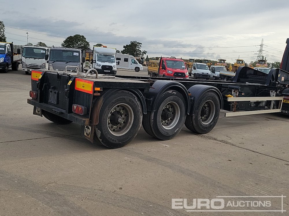 SDC Trailers Ltd Tri Axle Skeleton Trailer, Twist Locks - Бордово полуремарке/ Платформа: снимка 5 SDC Trailers Ltd Tri Axle Skeleton Trailer, Twist Locks - Бордово полуремарке/ Платформа: снимка 5
