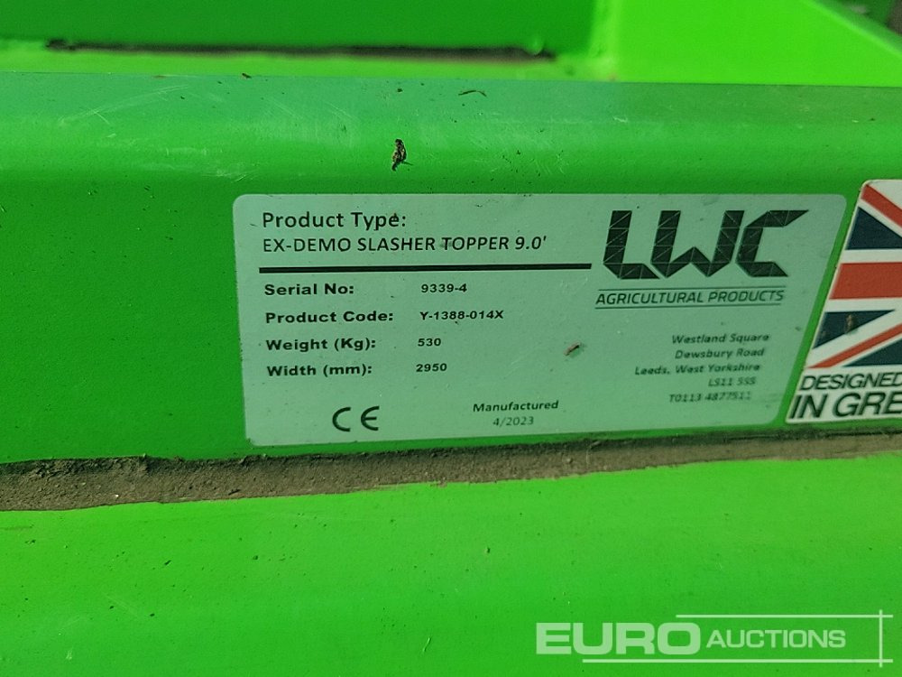 Селскостопанска техника 2023 LWC PTO Driven Topper to suit 3 Point Linkage: снимка 15